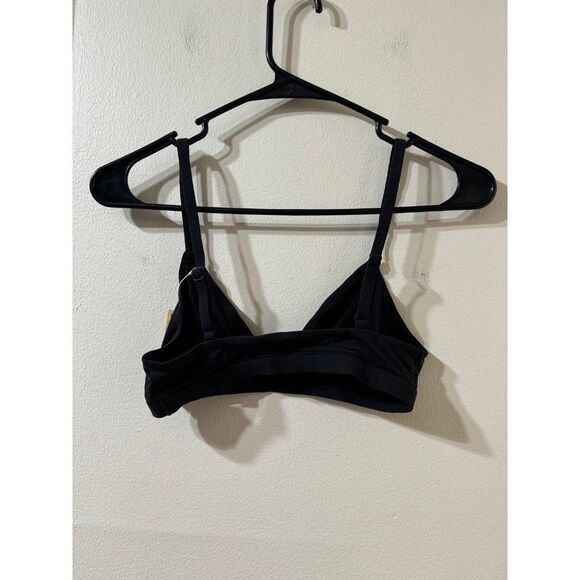New Skims Fits Everybody Triangle Bralette Size Small Onyx - Picture 7 of 9
